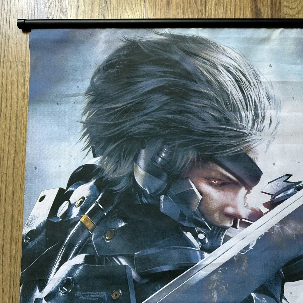 Metal Gear Rising Revengeance Limited Edition Store Display Cloth Poster 2013
